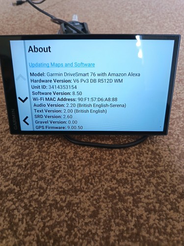 Garmin drivesmart s sat - 76, mt-s