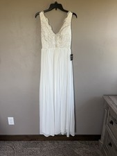 Bridal Wedding Gown Maxi Dress