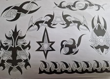 Job lot of 1990s A4 tattoo