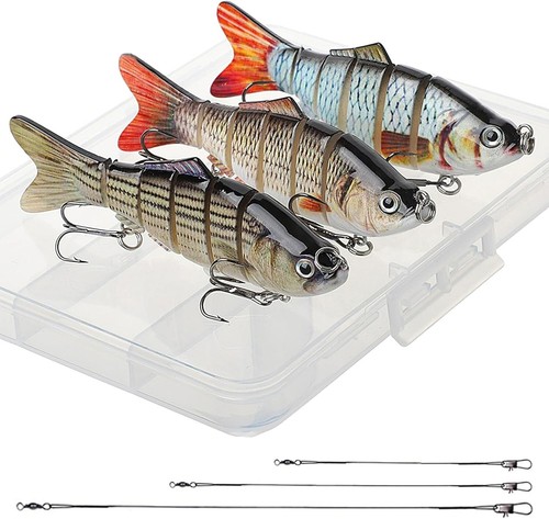 3pcs pike swimming lure multi - 3pcs,