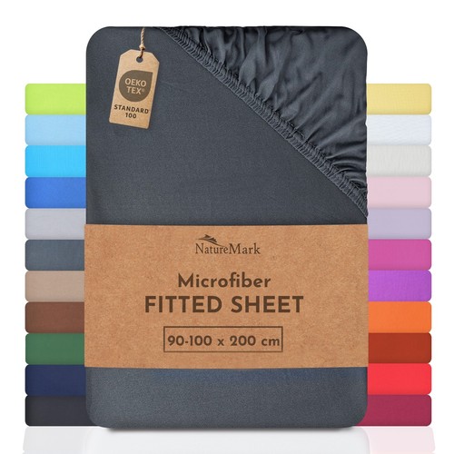 Microfiber fitted sheet 25cm - fitted,