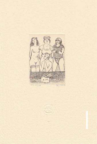 Exlibris horst hille - exlibris,