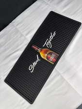 Grants Whiskey Rubber Bar Runner large * NEW Pub Bar Home Bar mat beer bar