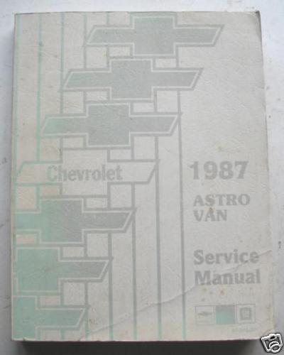 1987 chevrolet astro van - 1987,