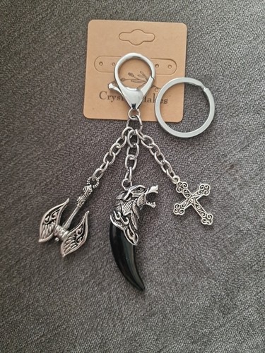 Gothic alternative bag charm - alternative,