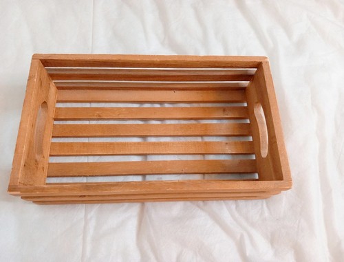 Rustic wooden slatted - slatted, storage