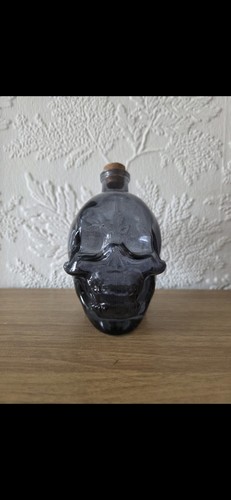 Skull bottle ornament - skull, bottle/ornament