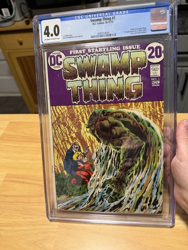 Swamp thing cgc key - swamp, #1