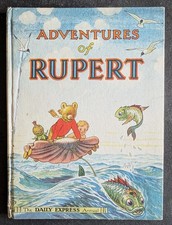 RUPERT ANNUAL 1950...ORIGINAL...NEAT INSCRIPTION...NOT CLIPPED....PURNELL & SONS