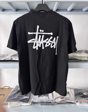 Stussy black short sleeved