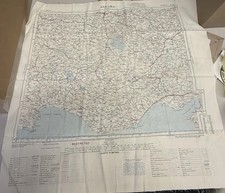 Vintage Escape Silk Map