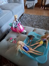 Barbie Moped And Swimming Pool