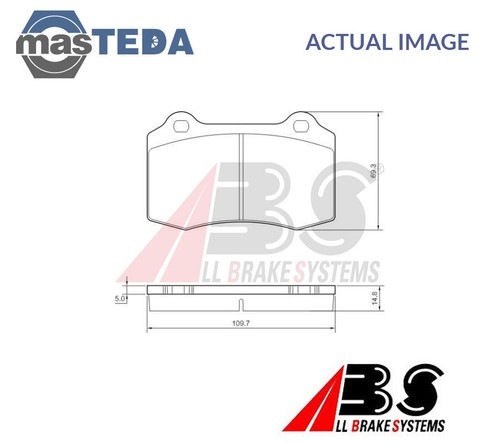 37388 brake pads - pads, braking