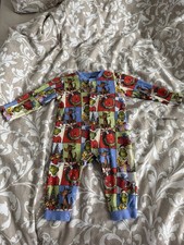Baby Footless Sleepsuit Grinch