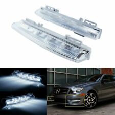 Left Right LED DRL Daytime Running Fog Light FOR MERCEDES C / E CLASS W204 W212