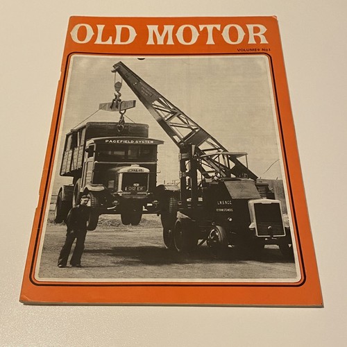 Old motor magazine - old, magazine: