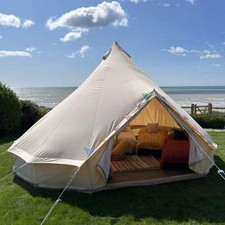 5m Bell Tent Fireproof (No