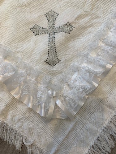 Romany baby white christening - romany,