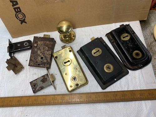 Vintage job lot locks - no, keys