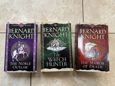 Bernard Knight Set of 3 Paperback Books Bundle Vintage