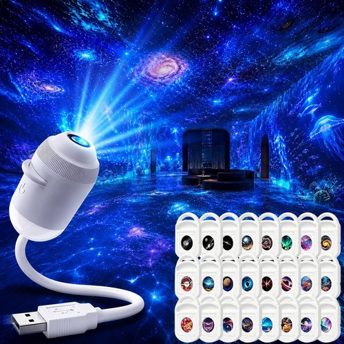 Galaxy star projector - hd, 5d
