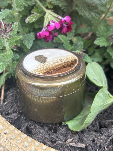 Vintage brass trinket - brass,