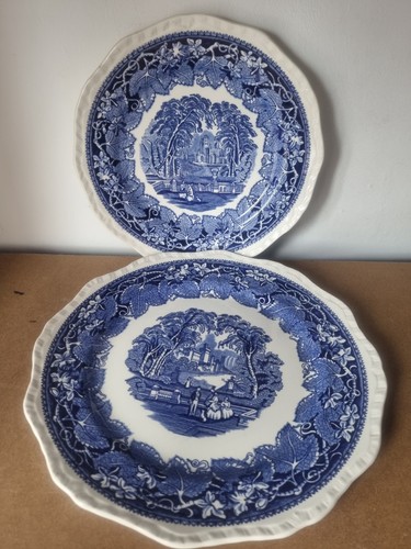Mason ironstone blue - ironstone, white