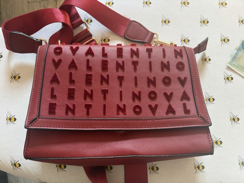 Valentino red crossbody - red,