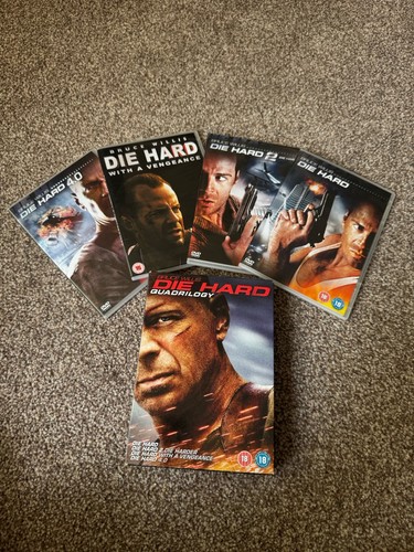 Die hard quadrilogy - hard, dvd