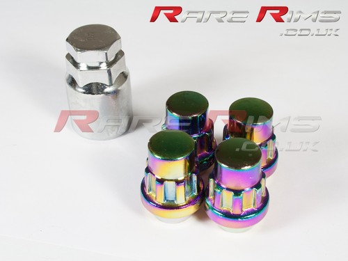 Petrol locking wheel nuts - wheel, x4