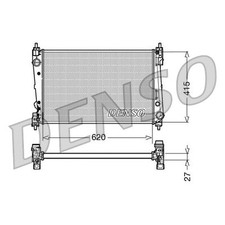 Radiator For Vauxhall Corsa
