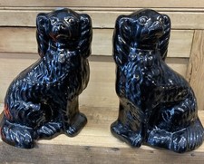 Pair Antique Jackfield