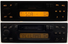 Mercedes Benz Panasonic Audio 5 Car Cassette Radio Player + Video / Tested
