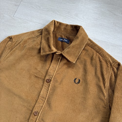Fred perry corduroy overshirt - corduroy,