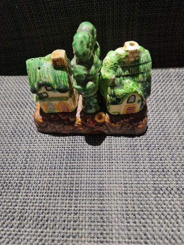 Vintage ceramic cottage - vintage,