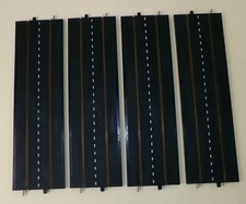 Triang Minic Motorways M1609 Double Straight Black w. White Lines x 4 pieces (w)