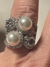 QVC Sterling Silver Tova Pearl