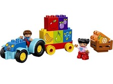 Lego Duplo 10615 My First Tractor set with Figures Farm Fruit  Complete in VGC