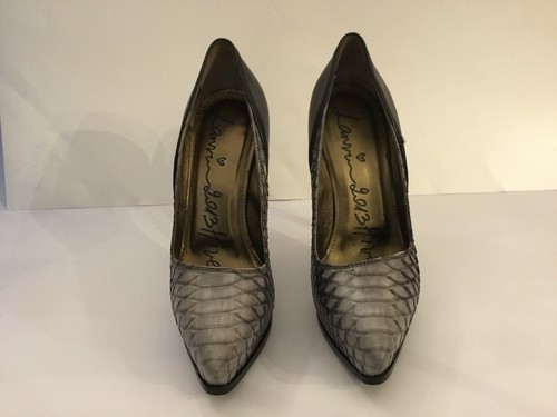 Lanvin pumps pointed toe grey - pointed,