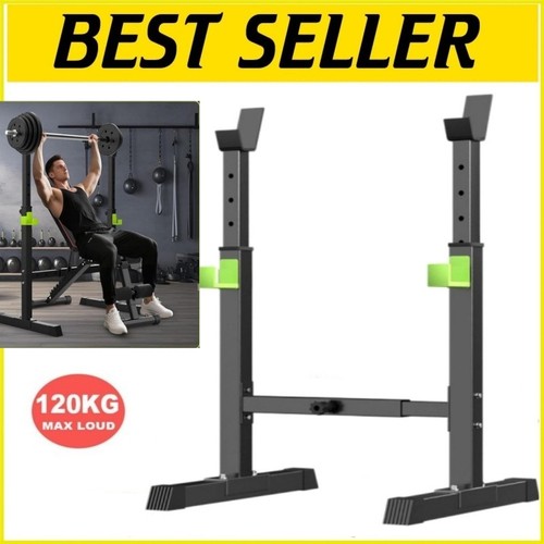 Adjustable barbell rack - adjustable,