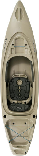 Sound fishing kayak sit - kayak,