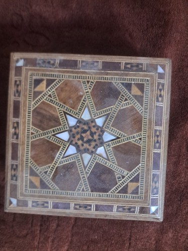 Handmade damascene mosaic - damascene,
