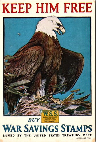 War savings stamps advertising - war,