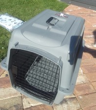 Pet Travel Crate Carrier - suitable for a cat or small dog IATA Flight Compliant