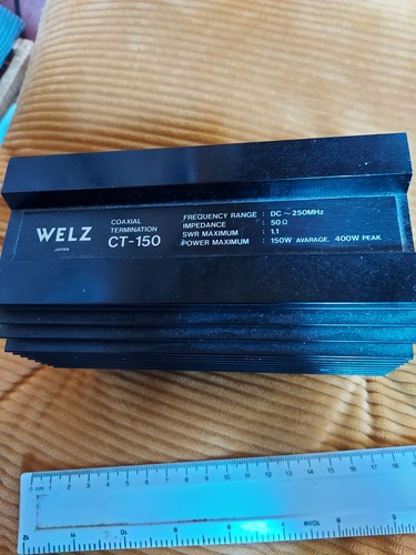 Welz 150 coaxial - ct-150,