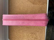 Filofax Pink Leather pencil case Never Used.