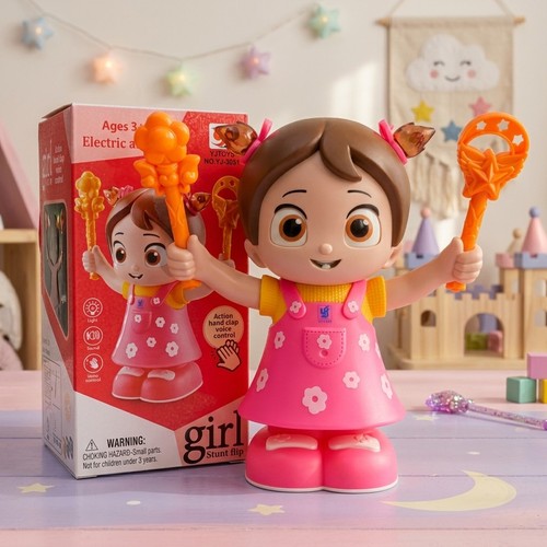 New electric dancing - new, girl