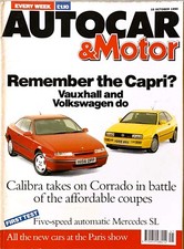 AUTOCAR MAGAZINE 10-OCT-90 -