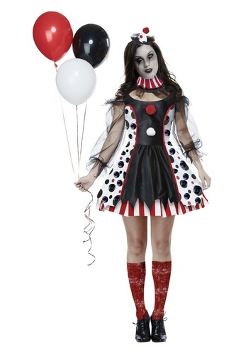 Womens gothic creepy - creepy, clown