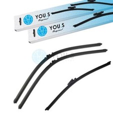 YOU.S Wiper Blade Set Front + Rear For VW TOUAREG (7LA, 7L6, 7L7)